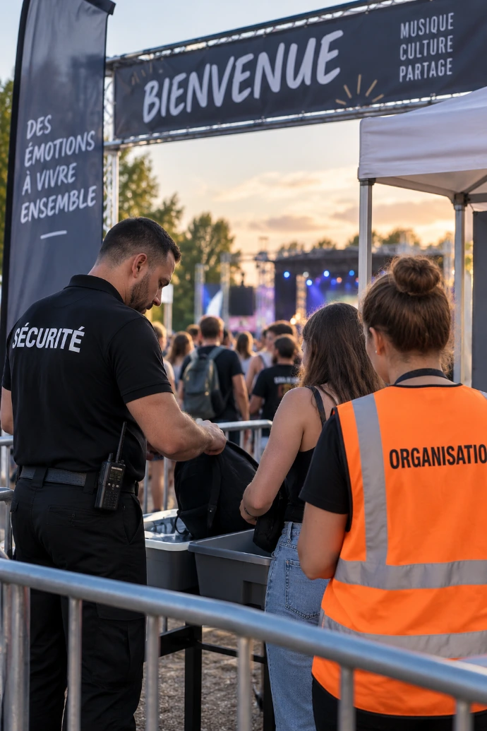 Formation à la sécurité événementielle en situation professionnelle