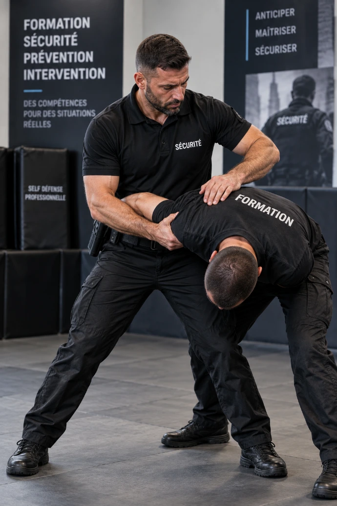 Formation aux techniques d’intervention professionnelle en sécurité