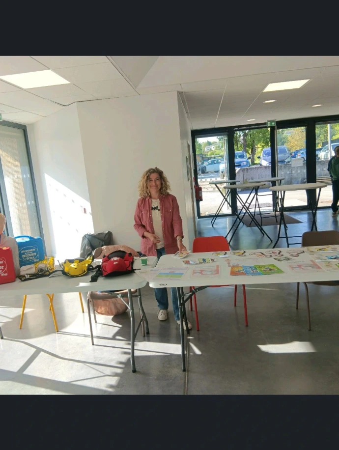Matériel pédagogique utilisé lors d’une formation aux premiers secours