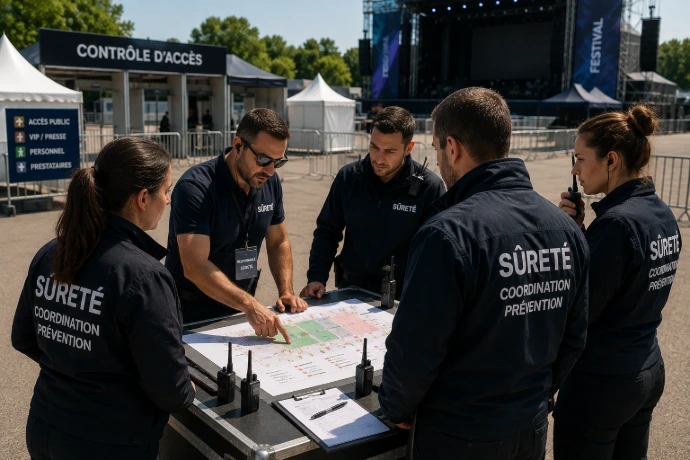 Coordination des acteurs de la sécurité événementielle