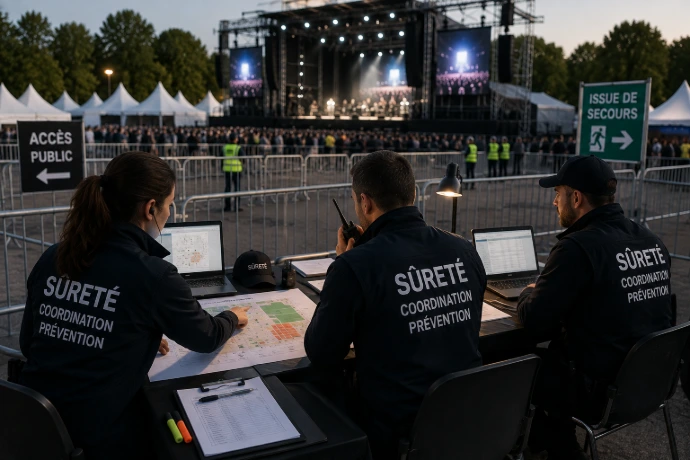 Suivi terrain d’un dispositif de sûreté événementielle