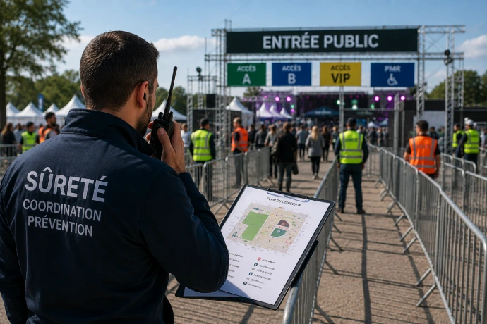 Préparation opérationnelle de la sécurité d’un événement