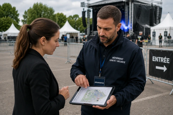 Suivi du dispositif de sécurité sur le terrain
