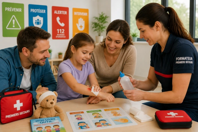 Atelier ludique d’apprentissage des gestes de premiers secours