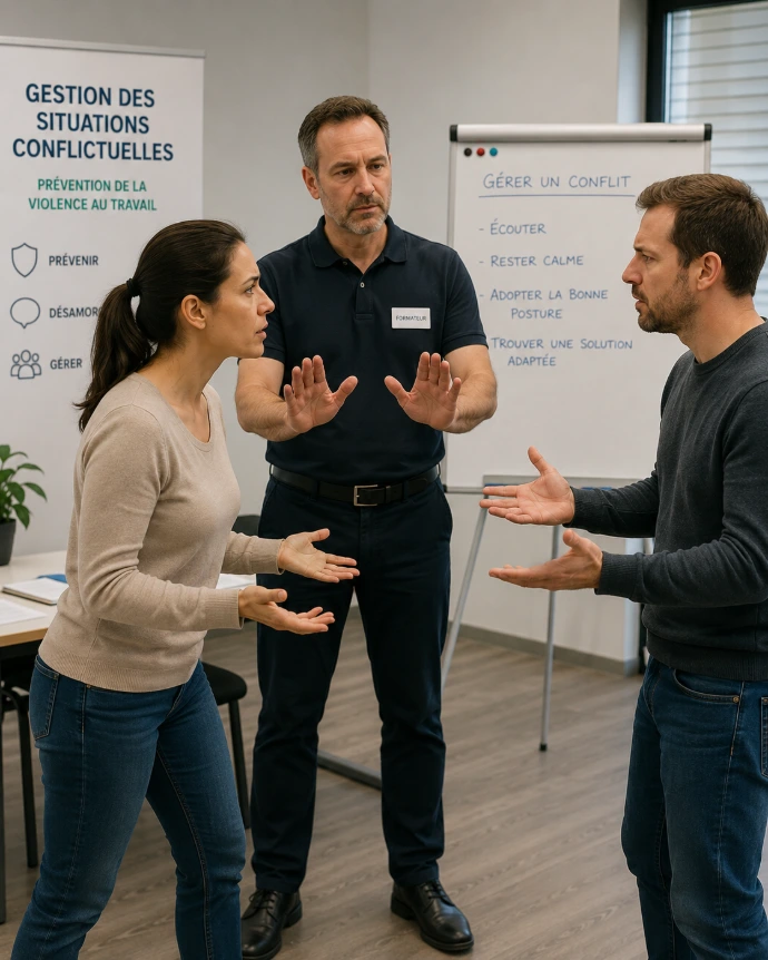 Formation à la gestion des situations conflictuelles au travail